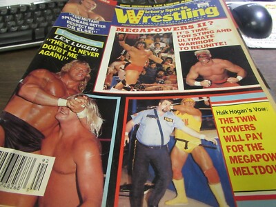 VICTORY SPORTS WRESTLING - SUMMER 1989 - STING / HULK HOGAN COVER