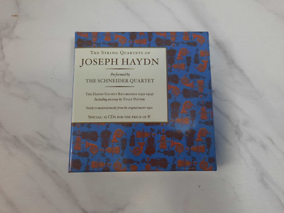 The Schneider Quartet - Complete Haydn String Quartets 15 CD box set