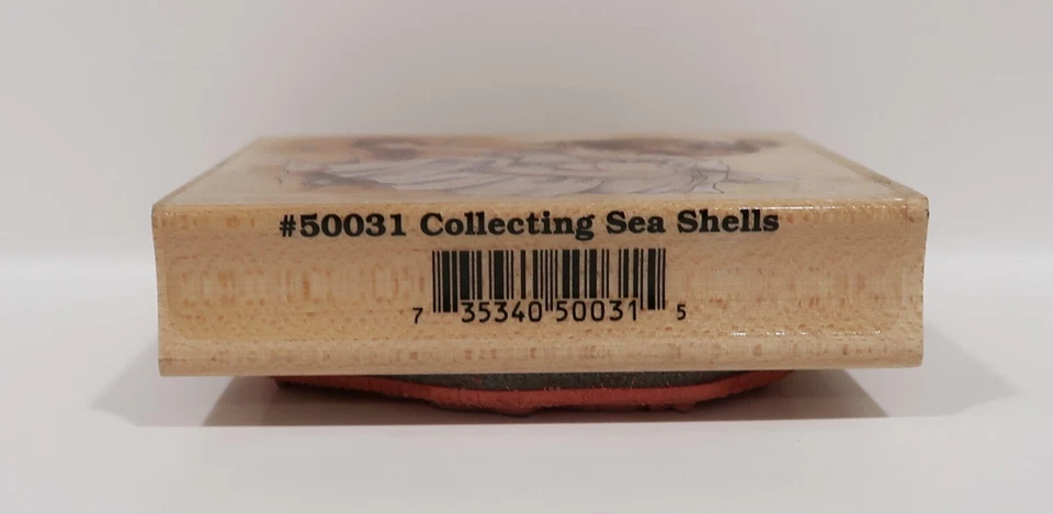 Sellos Happen, sello de goma LG, 50031 colección de conchas marinas, bebé niña Foto 4 de 4