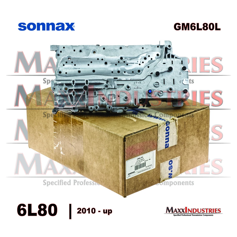 Conjunto de cuerpo de válvula de transmisión 6L80 Sonnax actualizado (GM6L80L) 2010-up Foto 4 de 4