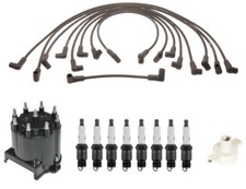 Acdelco Ignition Kit Distributor Rotor Cap Wire Spark Plugs For Chevy Gmc V8