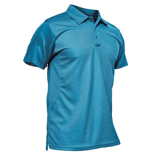 Camisas polo ateléticas de manga larga y corta para hombre de secado rápido equipo activo informal Top - Imagen 86 de 162