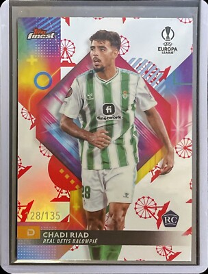 Chadi Riad - 2023-24 Topps Finest UCC - Numbered /135 - Rookie #128