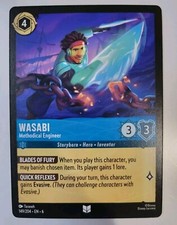 Disney Lorcana TCG - Azurite Sea: Wasabi 149/204 - Uncommon - Near Mint