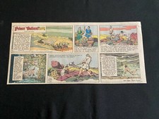 #02 PRINCE VALIANT by John Cullen Murphy Lot of 39 Sunday Third Page Strips 1982