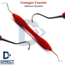 Dental Younger-Good Curettes 7/8 Universal Silicone Handle Periodontal Hygienist