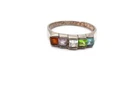 Vintage Sterling Silver 925 Multi Gemstone Ring Size 8.75 L5