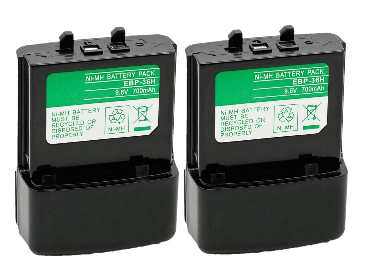 Batterie Cameron Sino Ni-MH 3.6V 700mAh Type EBP-25N Pour Talkies-walkies Alinco DJ-SR1, PMR446