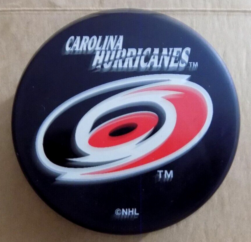 Carolina Hurricanes NHL Hockey Puck