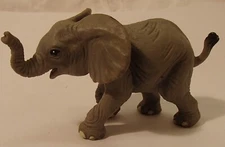 Safari Ltd AFRICAN ELEPHANT CALF Baby Wildlife Safari Figure 1996 Animal Toy