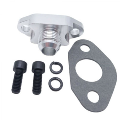 Auto Billet AN10 Turbo Oil Return Drain Flange holes 2'' 51mm Fit T3 T4 T04E T70