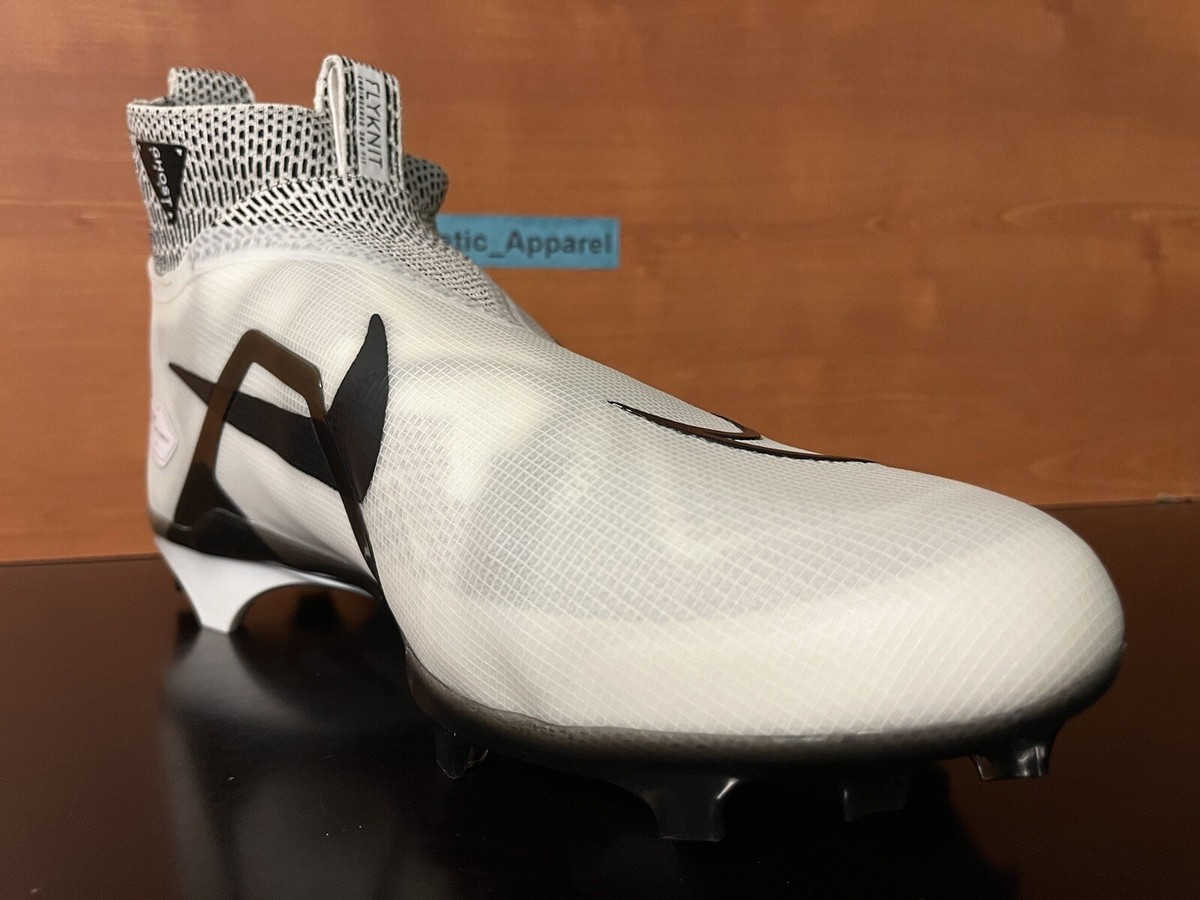 Nike Alpha Menace Elite 3 White Black Football Cleats Men