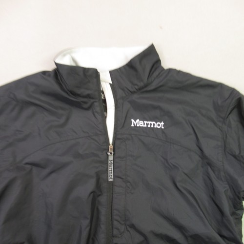 Marmot Jacket Womens XL Full Zip Long Sleeve Outdoors Black Pockets - Picture 2 of 10