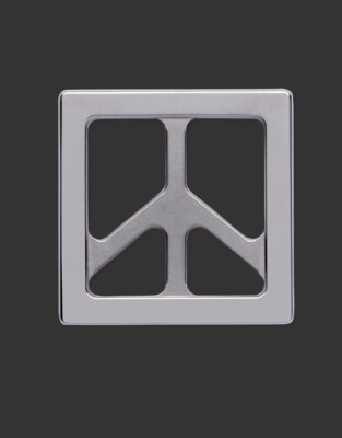 Scotty Cameron Ball Marker Coin Peace Sign Square - Scotty Scotty Cameron Ball Marker Coin Peace Sign Square - Scotty