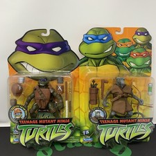 Product Image: Teenage Mutant Ninja Turtles 2002 Lot Splinter Fightin Gear Don Figure TMNT