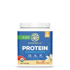 Sunwarrior Warrior Blend Plant-Based USDA Organic Protein with BCAAs 375g-750g