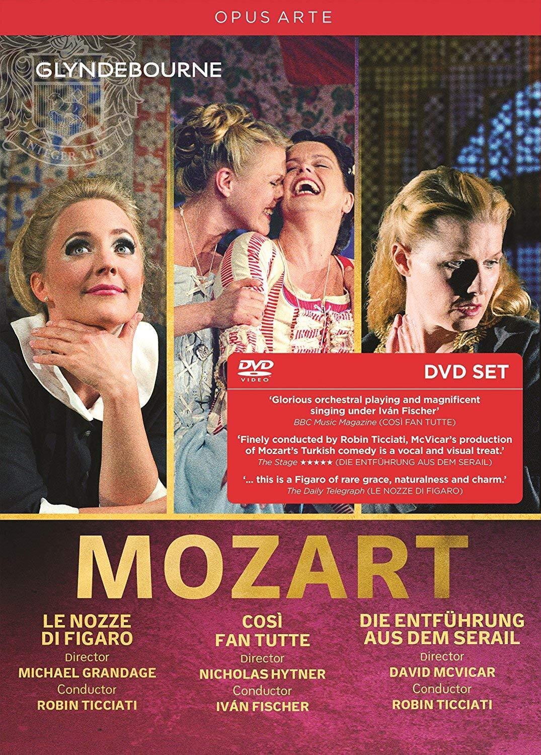 Mozart:3 Operas Box Set (DVD)
