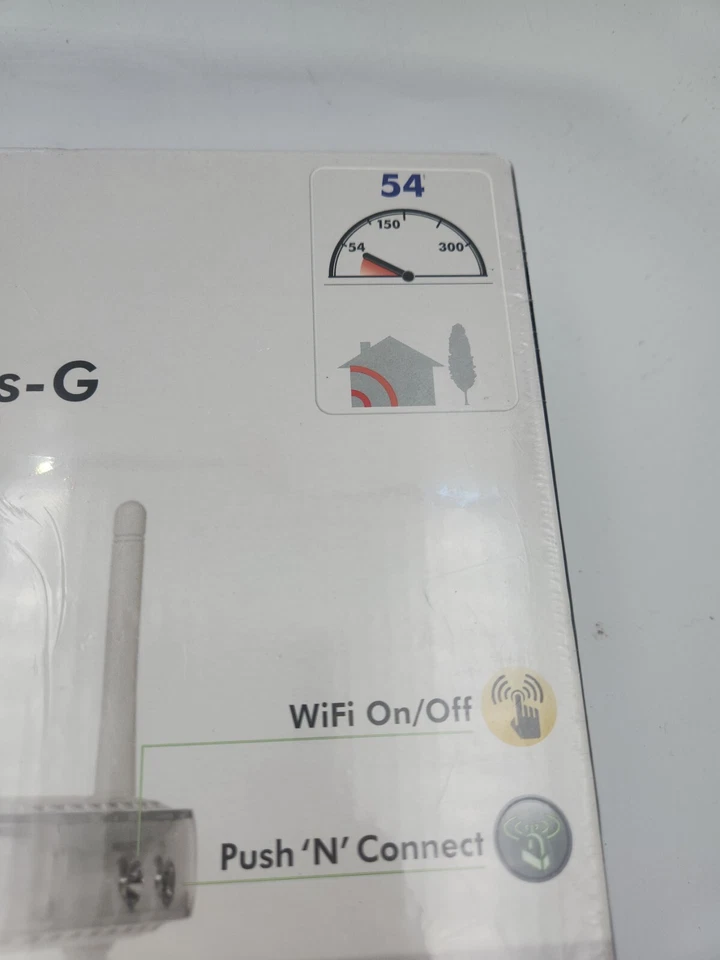 Netgear WGR614 54 Mbps 4-Port 10/100 Wireless G Router  sealed  - Image 2 of 4