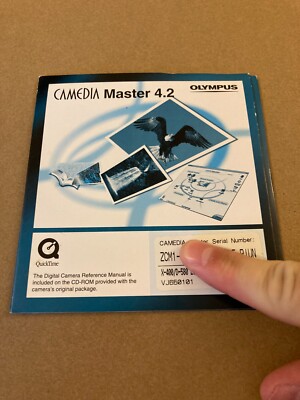 Olympus Camedia Master Software CD D-395/C-160