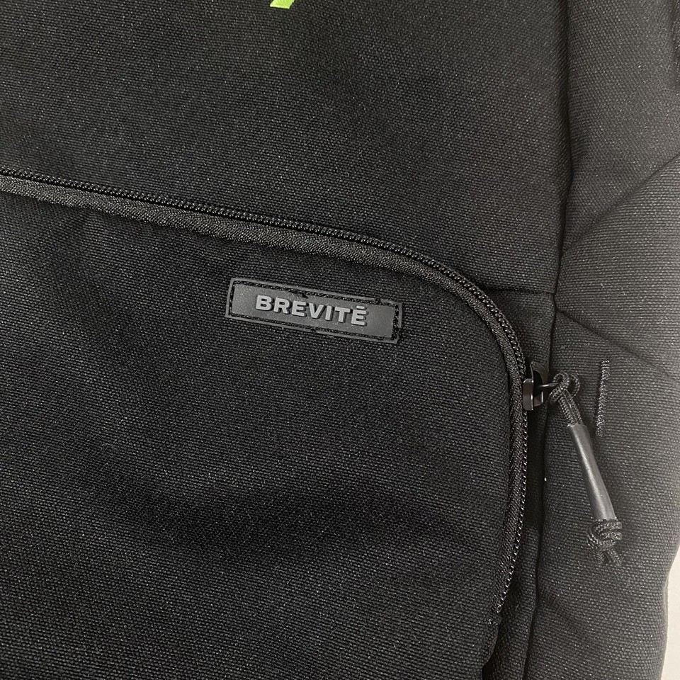 The Brevite Backpack Ebay Logo Black Laptop Commuter School Work Travel