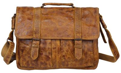 Billy The Kids by Greenburry Lehrertasche Leder Aktenmappe Ledertasche Honey