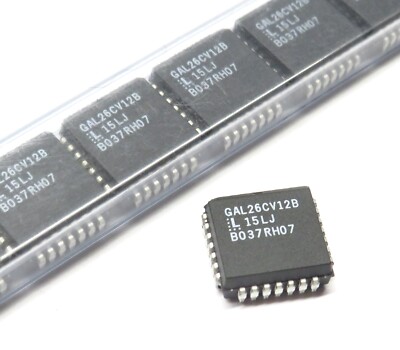 2 Stück GAL26CV12B-15LJ Generic Array Logic PLCC28, Lattice