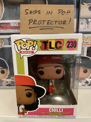 Funko Pop! Rocks TLC CHILLI #230! NEAR MINT Box! Ships in Pop