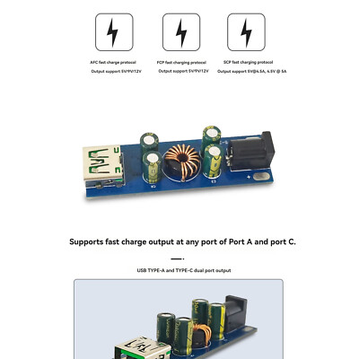 Module De Charge Rapide Pour Téléphone Portable Protocole Complet QC4.0