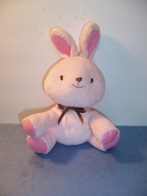 CARTER'S CHILD OF MINE - BUNNY RABBIT - PINK /BROWN BOW - # 81214 PLUSH ...