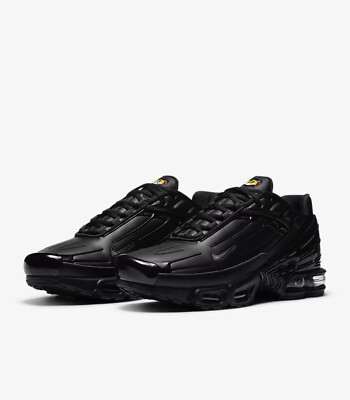 nike tn 3 triple black