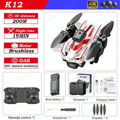 LCD Screen Drone with Camera 5G Digital Image Transmission 4K HD Brushless Motor - Picture 27 of 27