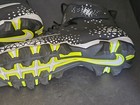 Nike Football Cleats Savage Shark Black Silver Size 11 1/2 — photo 4