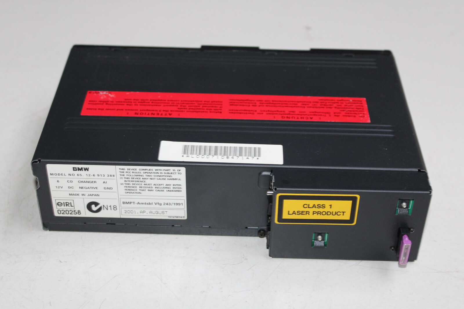 BMW E39 6 fach CD Wechsler 65126913388 Facelift online kaufen | eBay 