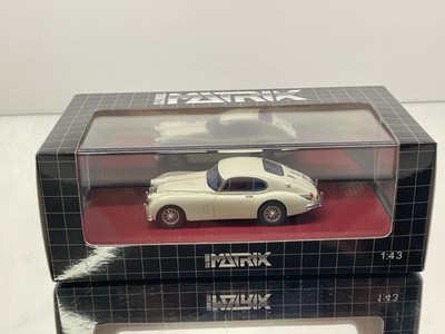 MATRIX MX41001-141 JAGUAR XK150 S 3.8 FASTBACK 1960 -WHITE 1:43- GOOD IN BOX