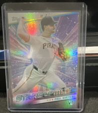 2024 Topps Update Series Stars of MLB Rookie Insert Paul Skenes Pirates