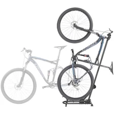 CyclingDeal Vertical Bike Floor Stand Parking Rack for MTB Road Bikes up to 29"