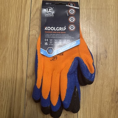 Thermo Winter Handschuhe UCi KoolGrip-II Thermo-Star Latex Coated Grip 3 PAAR