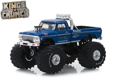 FORD F-250 - Big Foot #1 - 1974 - Monster Truck - Greenlight 1:64