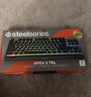 Tested Open Box SteelSeries Apex 3 Tkl Keyboard