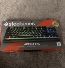 Tested Open Box SteelSeries Apex 3 Tkl Keyboard