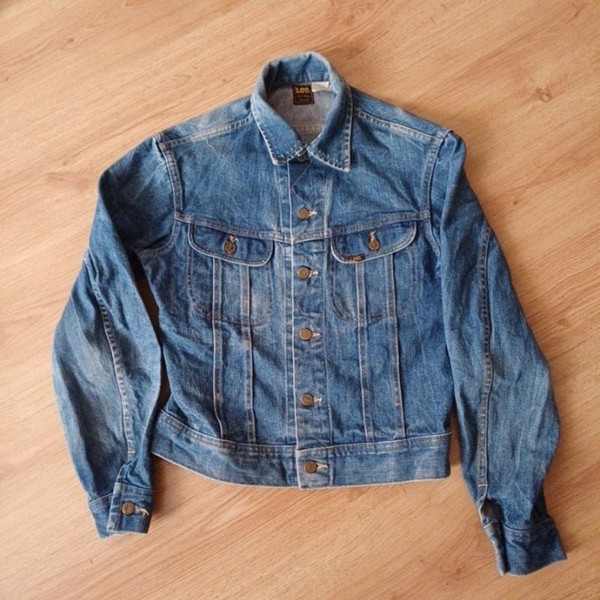 Men Lee Jacket Navy Denim 36 / S / 44