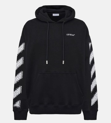 Off-White Hoodie, Farbe schwarz/weiß, neu mit Etikett, Gr. XL