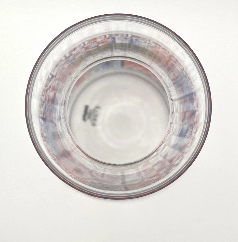 Jarra y taza de cristal de cabecera Rakle diseño geométrico hecha en Turquía Foto 4 de 4