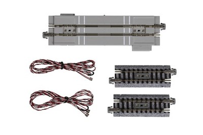 Double Track Attachment Set for Automatic Crossing Gate S (Model Train)