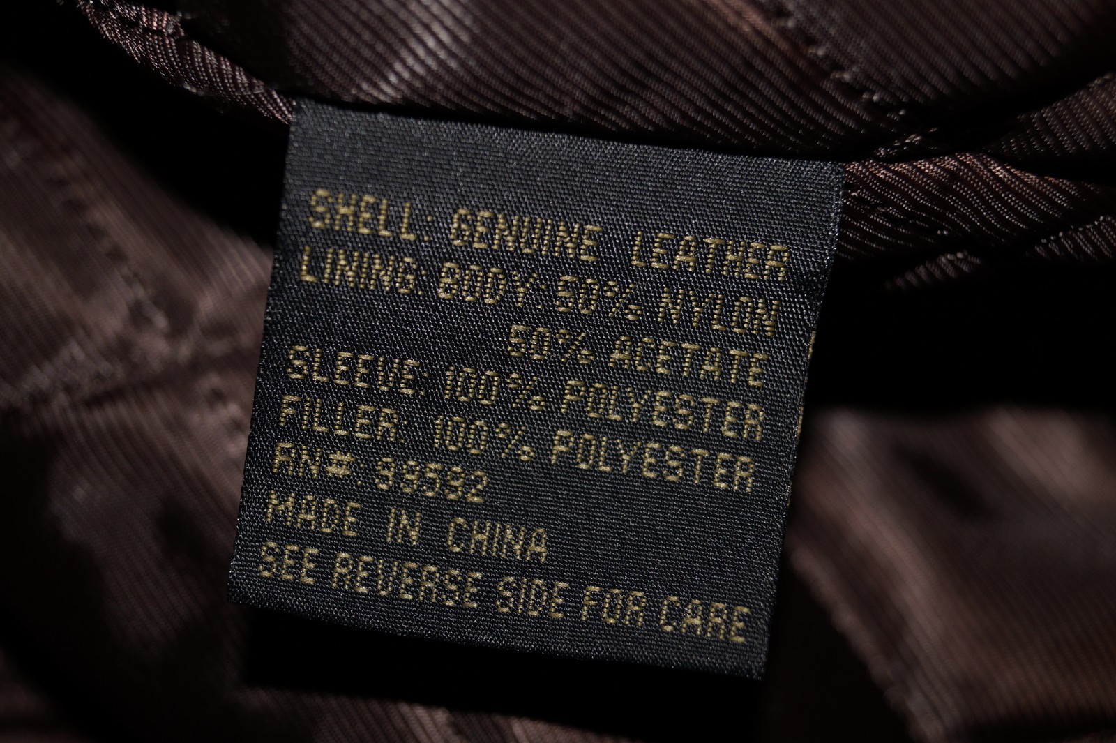 Robert Comstock Leather Lined Jacket Coat Brown C… - image 15