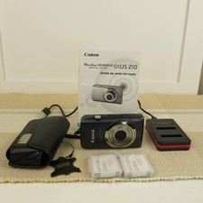 Canon PowerShot SD3500 IS Digital Camera,Case,3 Batteries,Charger,Mini Tripod +
