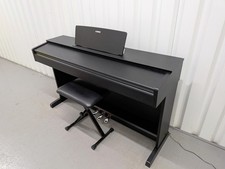 Yamaha Arius YDP-143 Digital Piano and stool in satin black finish stock #26110