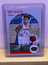 2021 Panini Chronicles Draft Picks NBA Hoops Orange Foil #71 Tre Mann