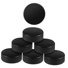 Small Hockey Puck 1.42 x 0.51 Inch Mini Table Hockey Puck Accessories for 6