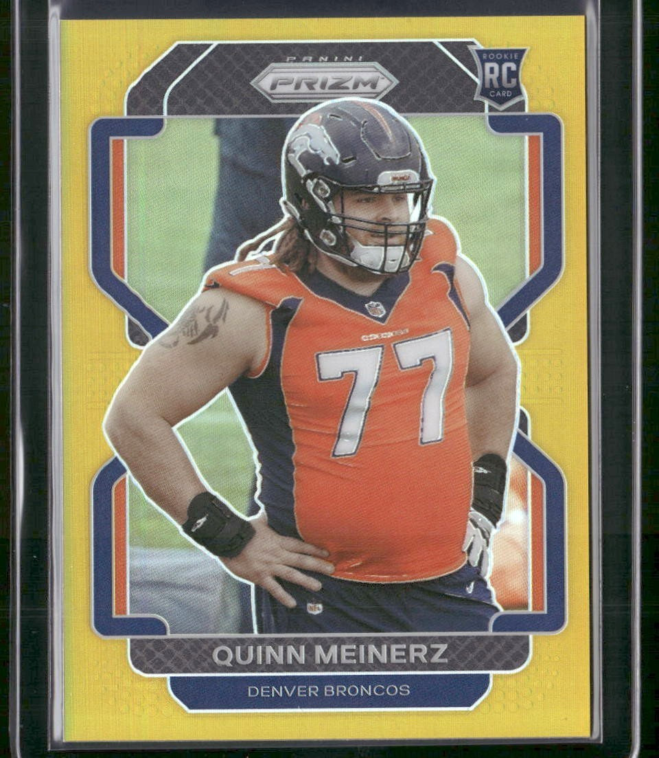 Quinn Meinerz Panini Prizm #430 Gold